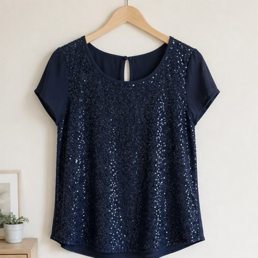 Lilac Lace Trim Top